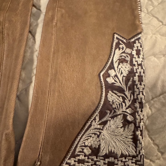 Stunning! Ralph Lauren Leather Pants Blue Label Size 2 - Picture 6 of 6